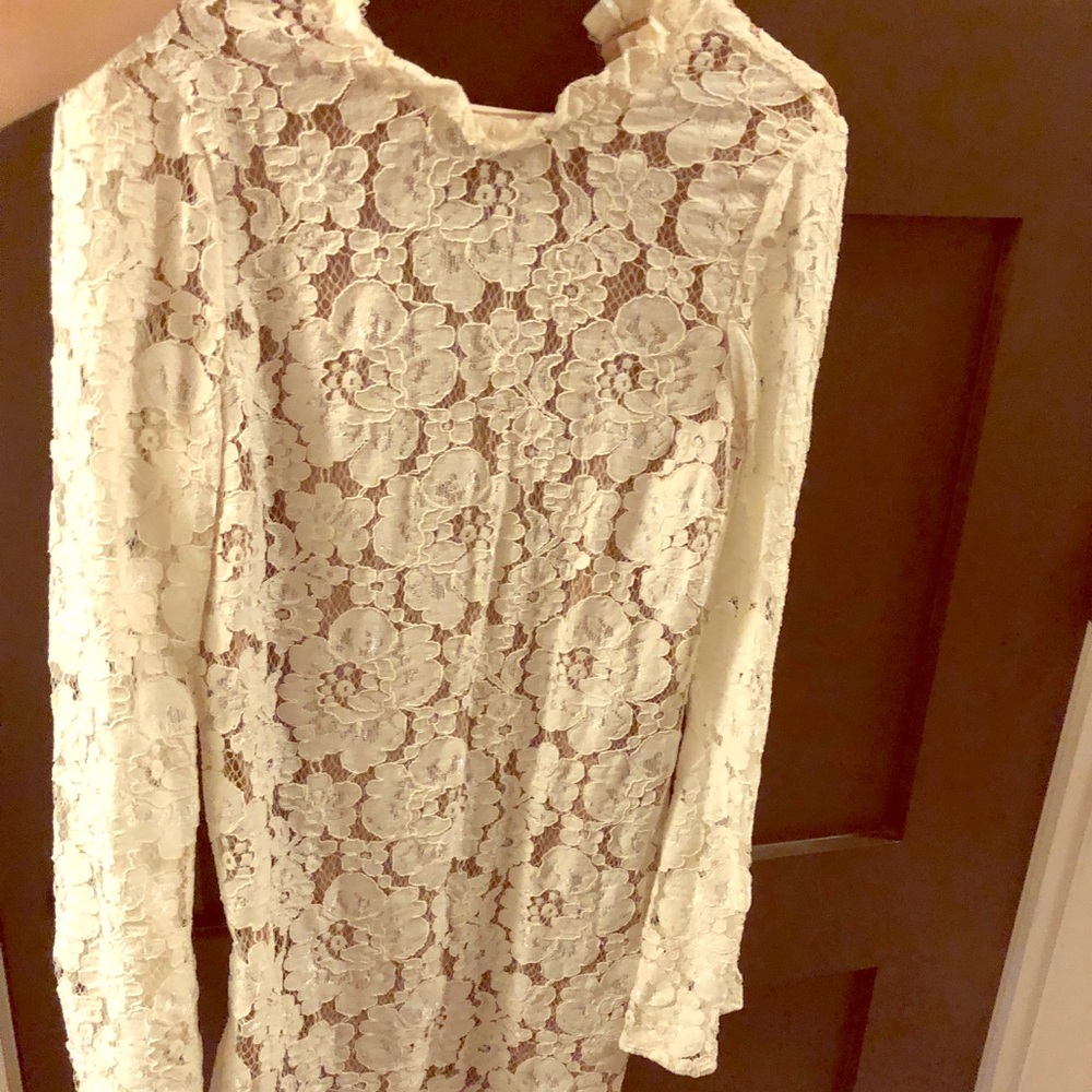 Nordstrom lace white dress